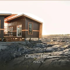 Volcano Views!  Epic Tiny Home on Lava Field